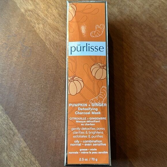 🌸HP🌸! Purisse Pumpkin and Ginger Detoxifying Charcoal Mask! - Picture 4 of 8